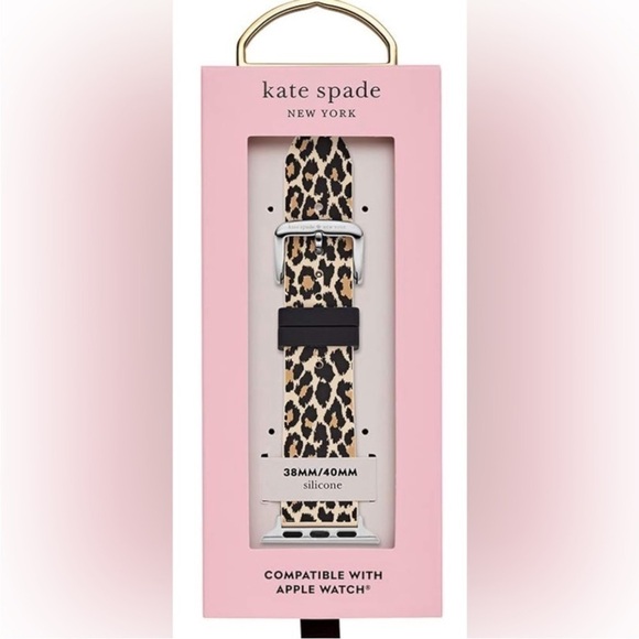 kate spade Accessories - Kate Spade New York Apple Watch Leopard Band - 38/40/41mm new in box